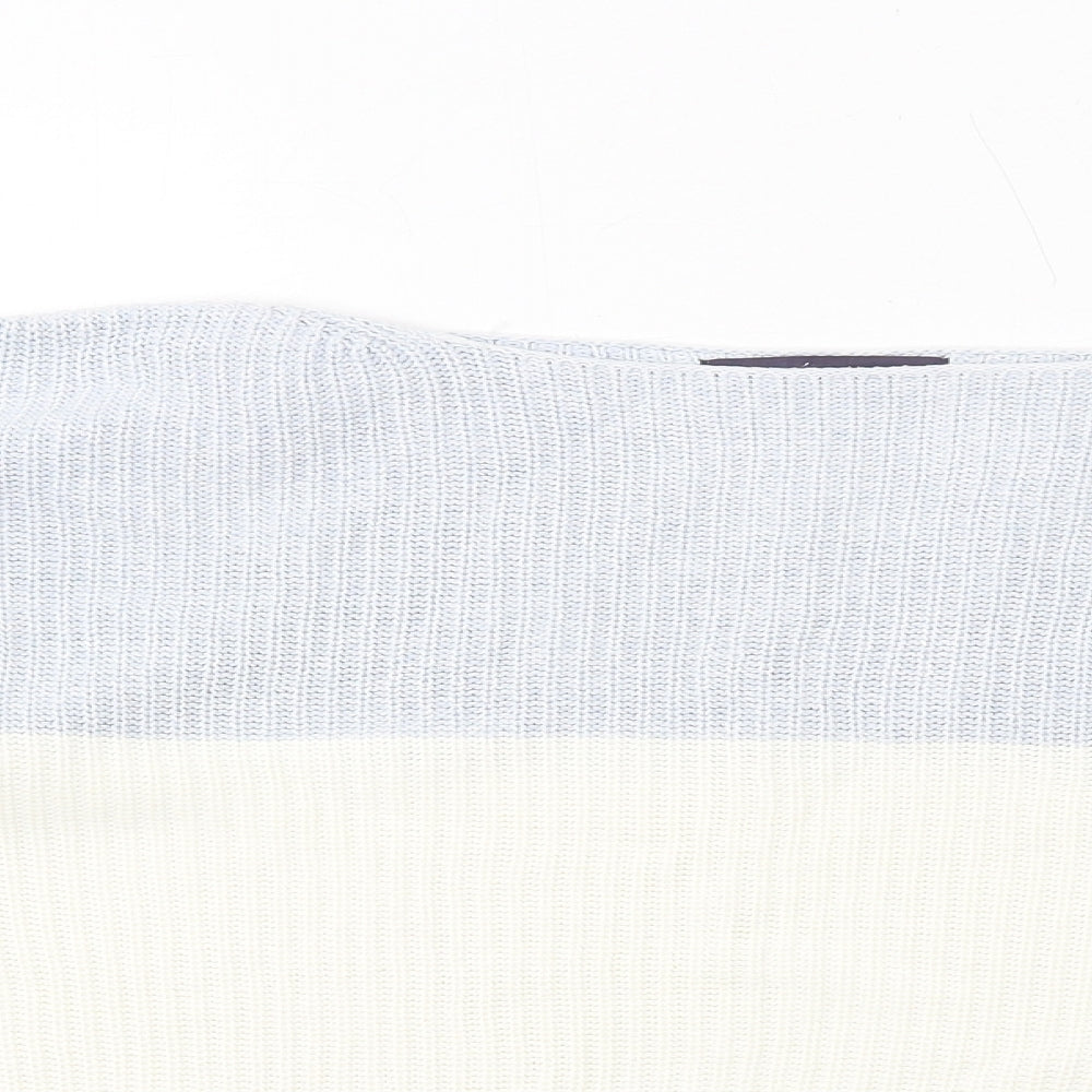 Womens UK Size M Marks and Spencer Blue Pullover Jumper