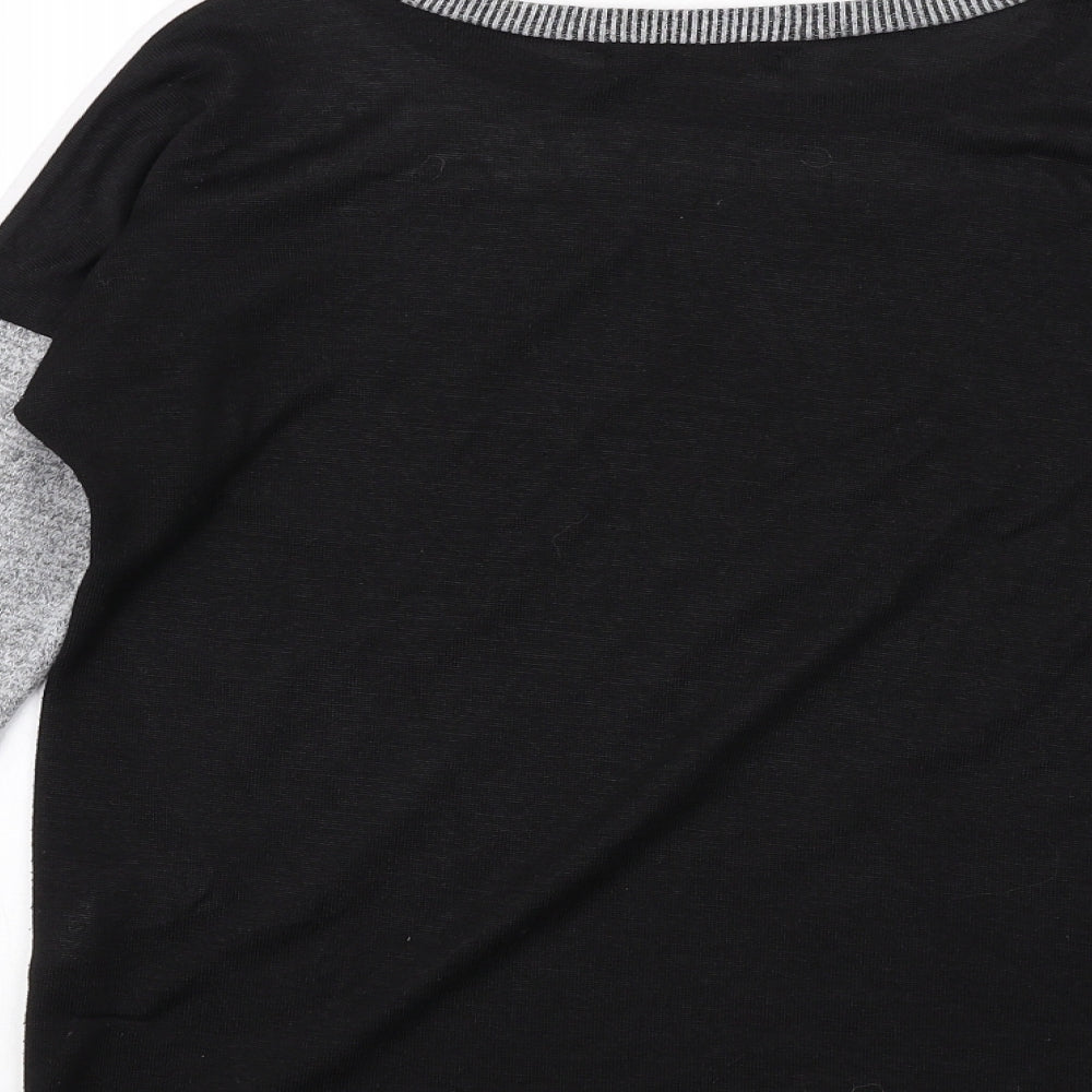 Womens UK Size XS Oasis Grey Pullover Jumper