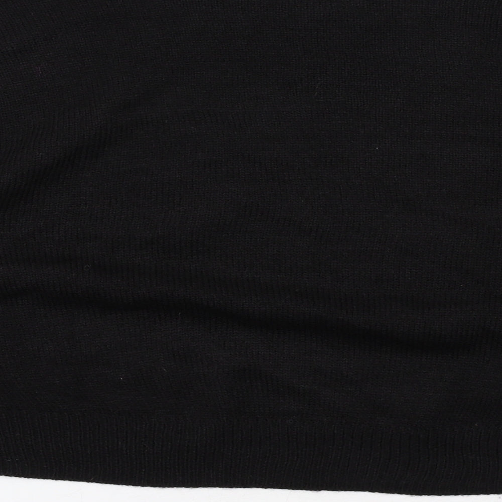 Womens UK Size S H&M Black Pullover Jumper