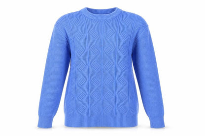 Womens UK Size 8 John Lewis Blue Pullover Jumper