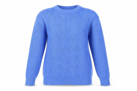 Womens UK Size 8 John Lewis Blue Pullover Jumper