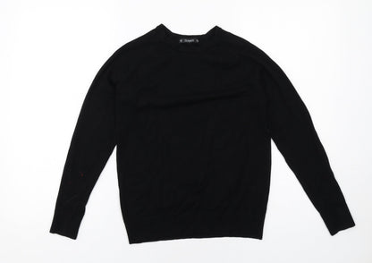 Womens UK Size M Dunnes Stores Black Pullover Jumper