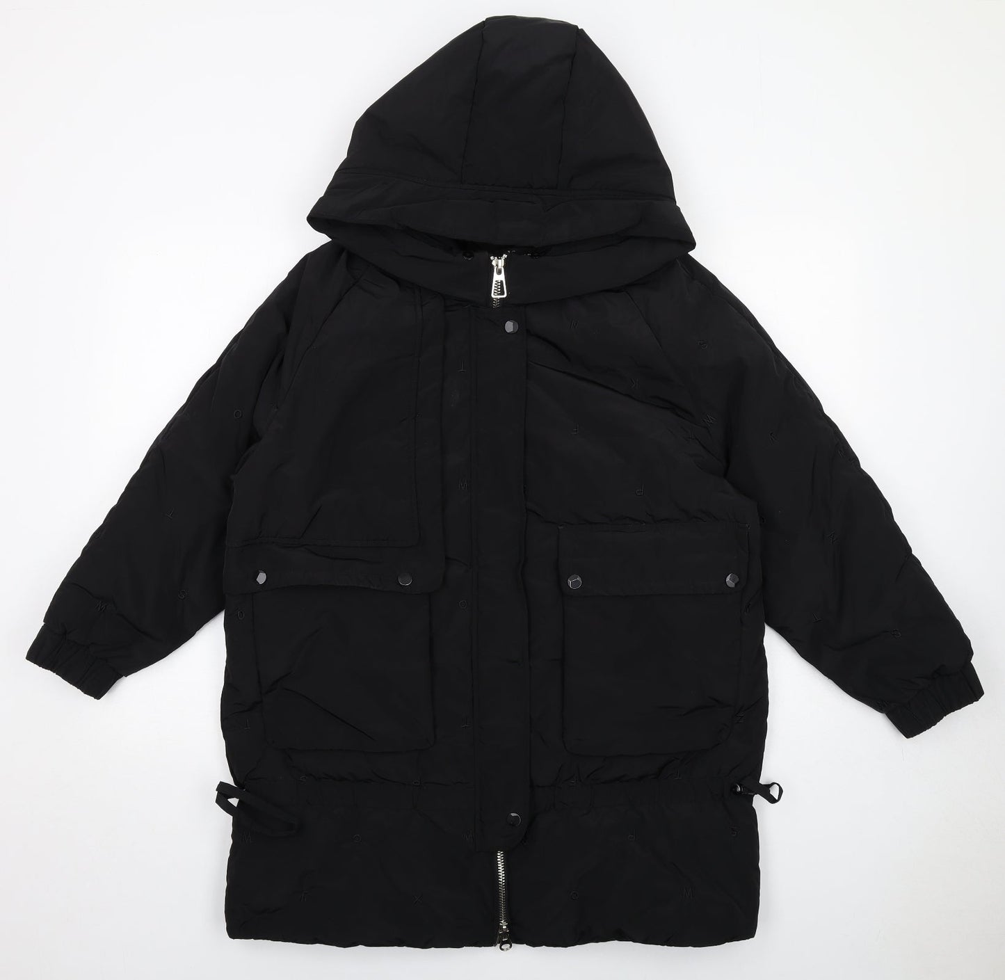 Vadaini Womens Black Jacket Size S Zip