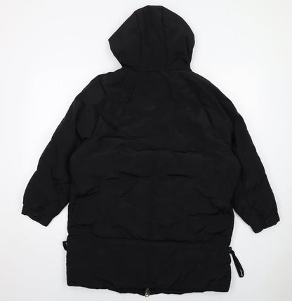 Vadaini Womens Black Jacket Size S Zip