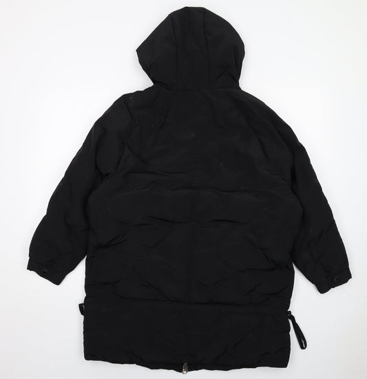 Vadaini Womens Black Jacket Size S Zip
