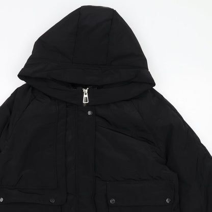 Vadaini Womens Black Jacket Size S Zip