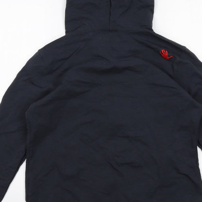 Equifax Womens Black Cotton Jacket Size L Zip