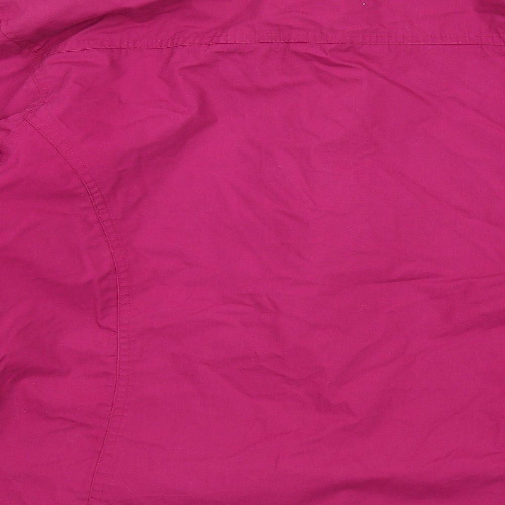 Crane Trail Womens Pink Jacket Size L Zip