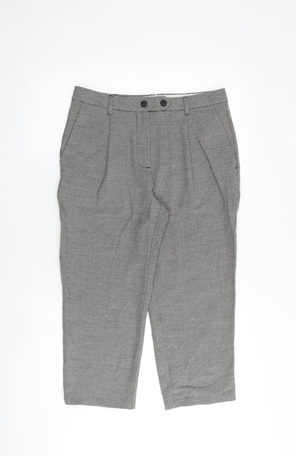 Womens UK Size 12 Marks and Spencer Regular Fit  Grey Trousers