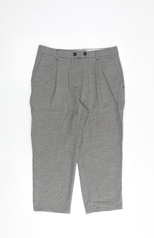 Womens UK Size 12 Marks and Spencer Regular Fit  Grey Trousers