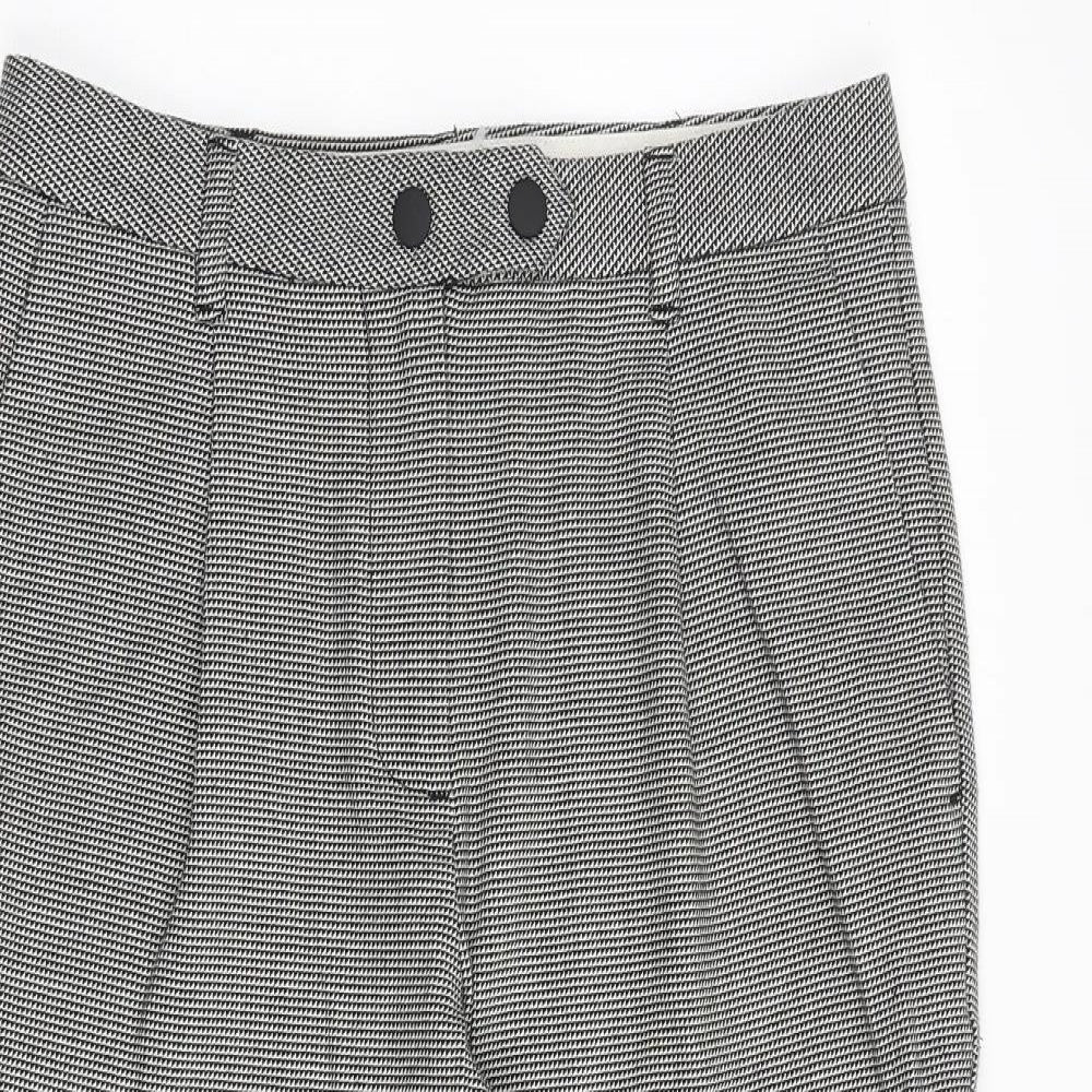 Womens UK Size 12 Marks and Spencer Regular Fit  Grey Trousers