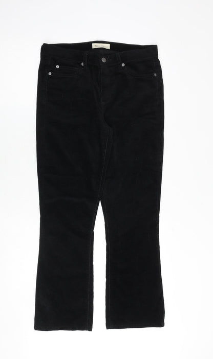 Womens UK Size 29 in Gap Regular Fit  Black Trousers