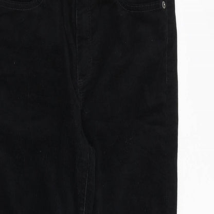 Womens UK Size 29 in Gap Regular Fit  Black Trousers