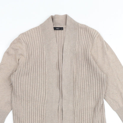 Womens UK Size 12 M&Co Brown Cardigan Jumper