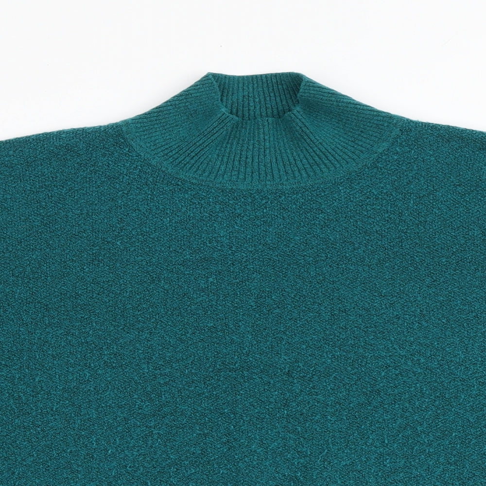 Womens UK Size L Marks and Spencer Green Pullover Jumper
