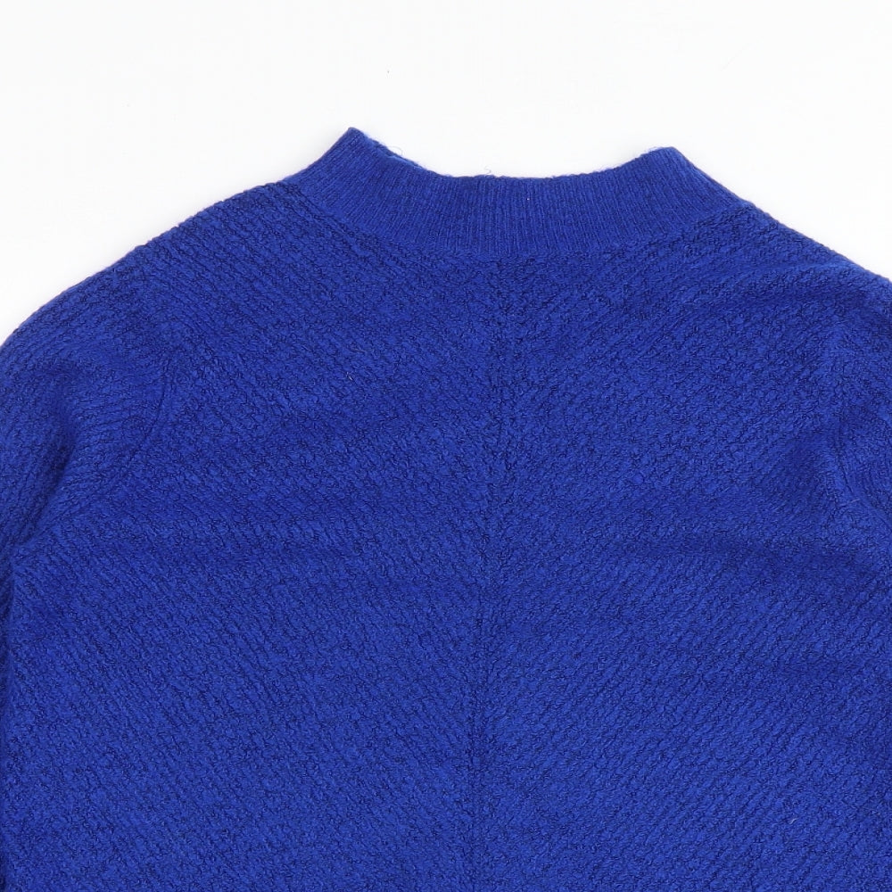 Womens UK Size 12 M&Co Blue Pullover Jumper