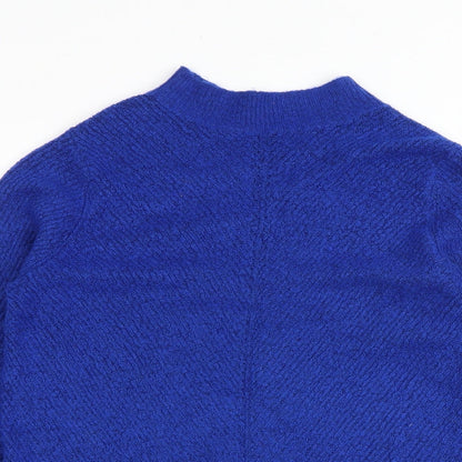 Womens UK Size 12 M&Co Blue Pullover Jumper