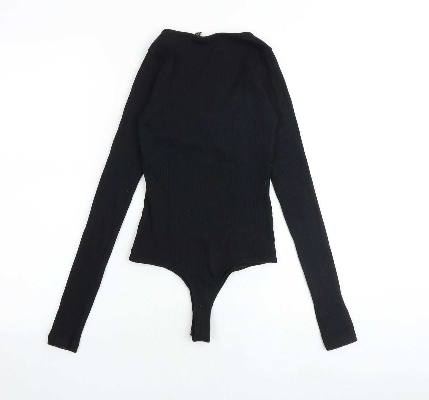Womens UK Size 6 ASOS One-Piece Black Bodysuit