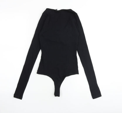 Womens UK Size 6 ASOS One-Piece Black Bodysuit