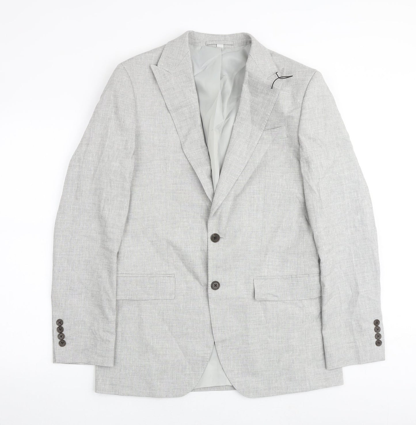 Mens UK Size 38 Marks and Spencer Regular Grey Suit Jacket