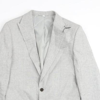 Mens UK Size 38 Marks and Spencer Regular Grey Suit Jacket