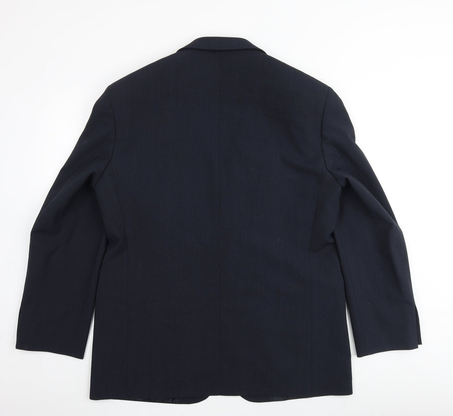 Mens UK Size 42 Marks and Spencer Regular Blue Suit Jacket