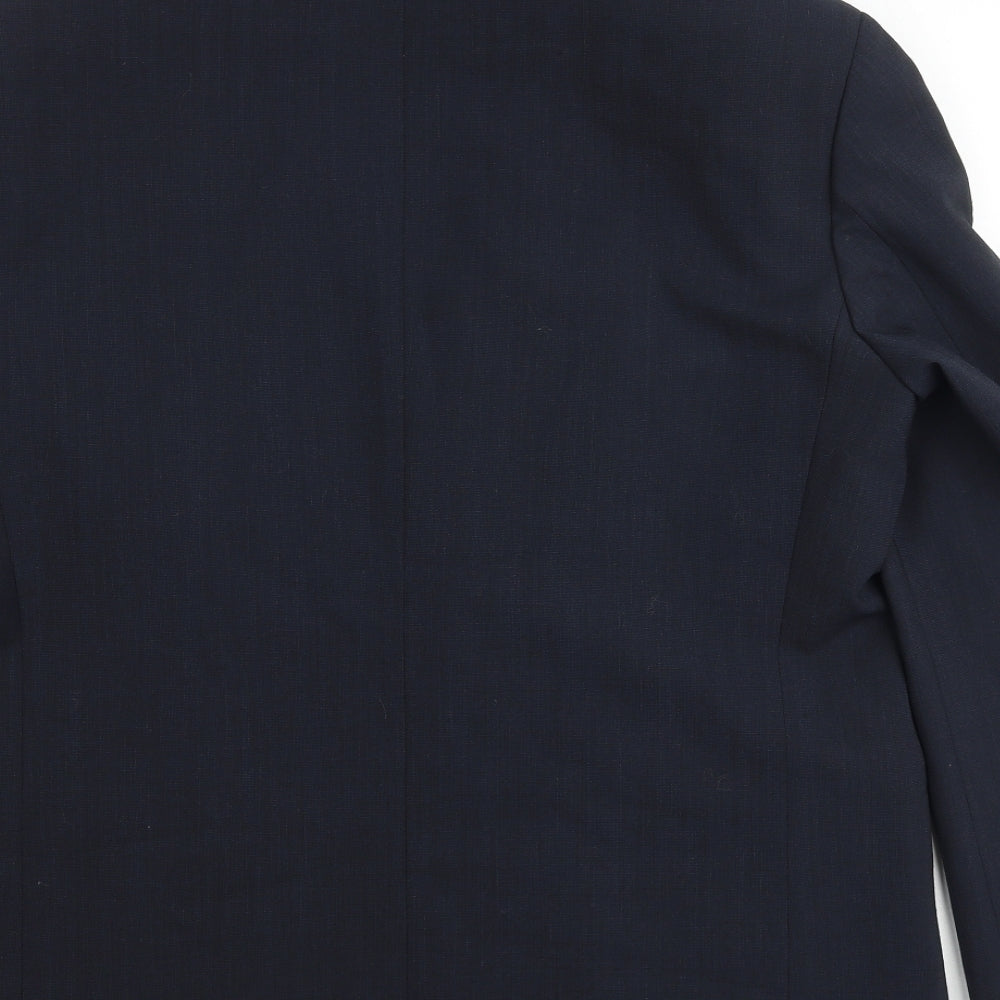 Mens UK Size 42 Marks and Spencer Regular Blue Suit Jacket