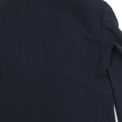Mens UK Size 42 Marks and Spencer Regular Blue Suit Jacket
