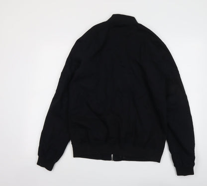 ASOS Mens Black Jacket Size S Zip