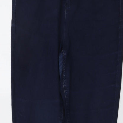 Womens UK Size 12 Marks and Spencer Regular Fit Skinny Blue Jeans