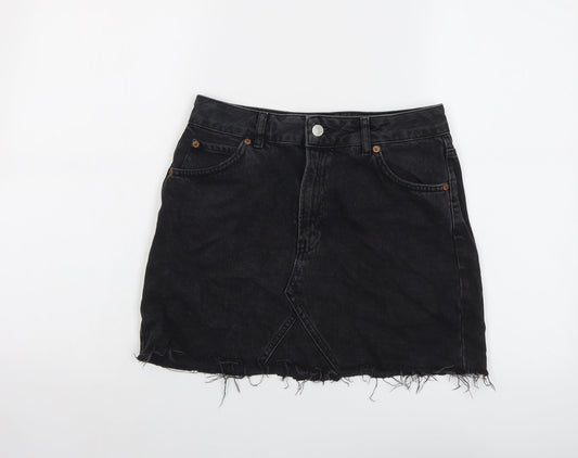 Womens UK Size 10 Topshop Mini Denim Skirt