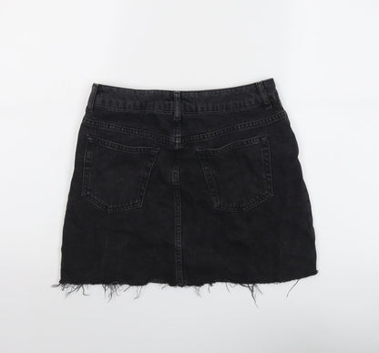Womens UK Size 10 Topshop Mini Denim Skirt