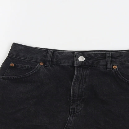 Womens UK Size 10 Topshop Mini Denim Skirt