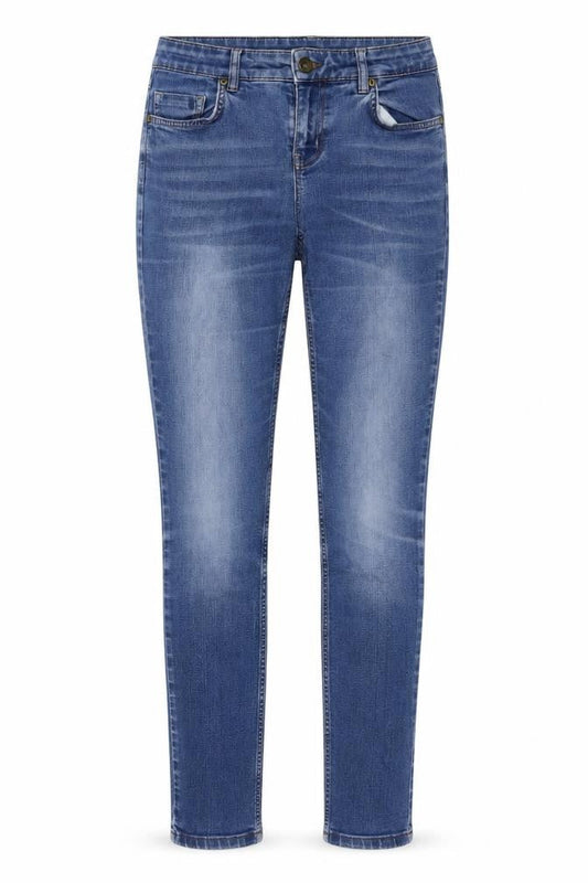 Womens UK Size 30 in Oasis Regular Fit Skinny Blue Jeans