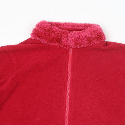 District Womens Pink Jacket Size 12 Zip