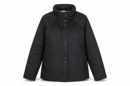 Milo Womens Black Jacket Size 12 Snap