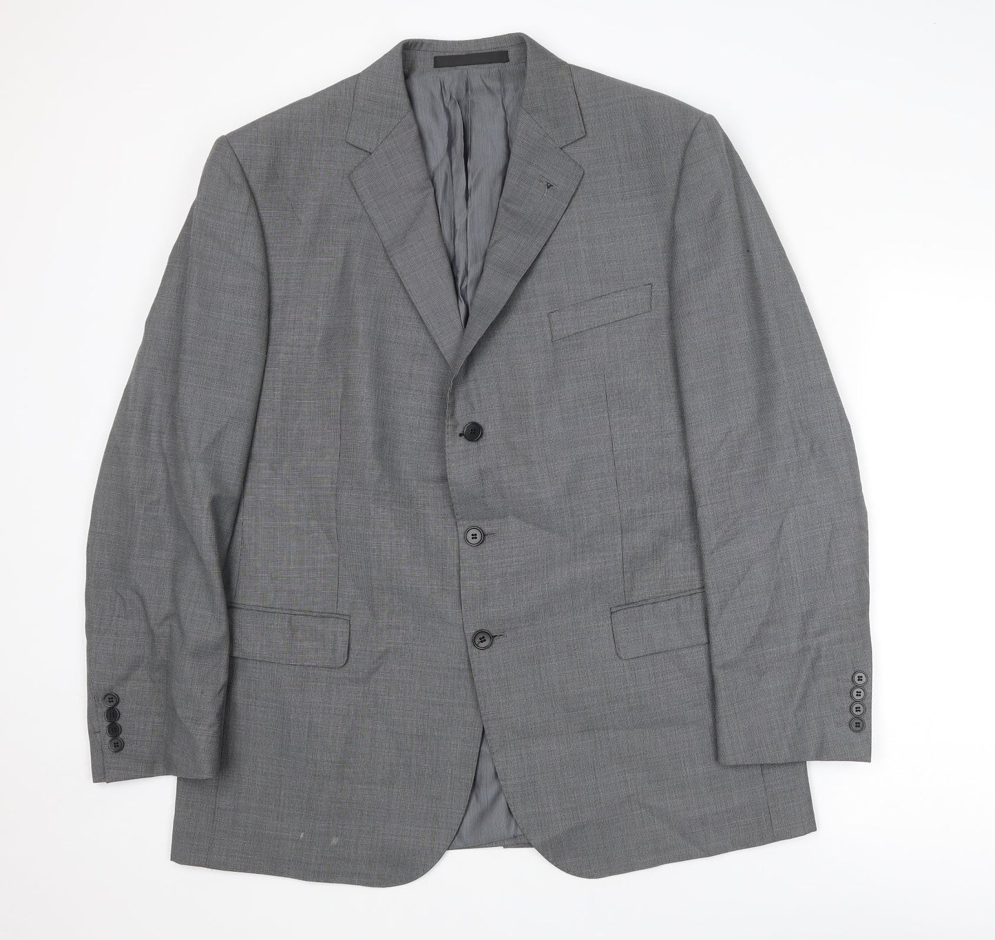 Mens UK Size 44 Marks and Spencer Regular Grey Suit Jacket