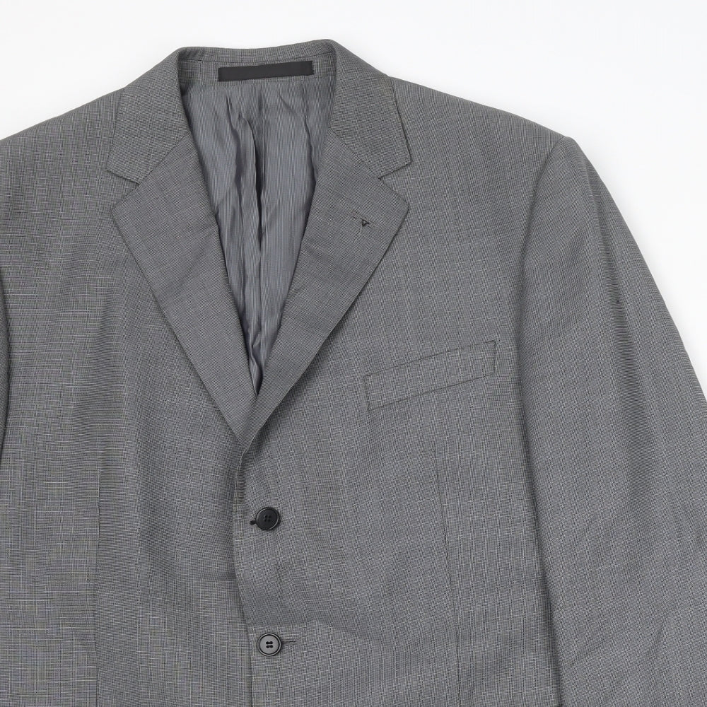 Mens UK Size 44 Marks and Spencer Regular Grey Suit Jacket