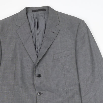 Mens UK Size 44 Marks and Spencer Regular Grey Suit Jacket