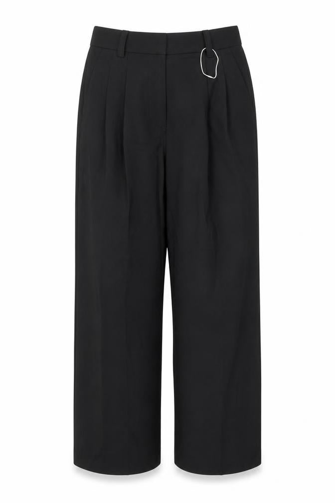 Womens UK Size 12 Marks and Spencer Regular Fit  Black Trousers