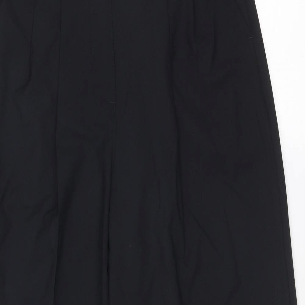 Womens UK Size 12 Marks and Spencer Regular Fit  Black Trousers