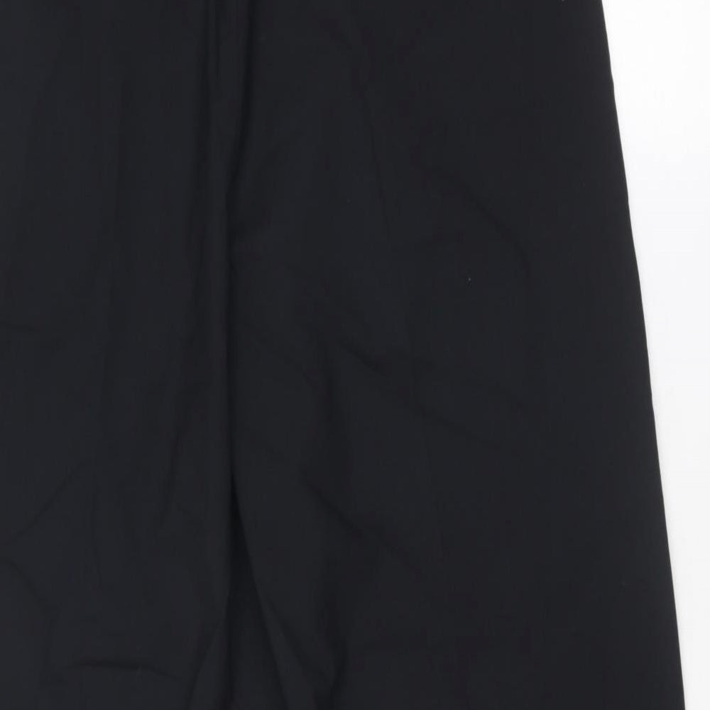 Womens UK Size 12 Marks and Spencer Regular Fit  Black Trousers