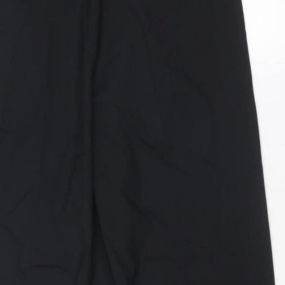 Womens UK Size 12 Marks and Spencer Regular Fit  Black Trousers