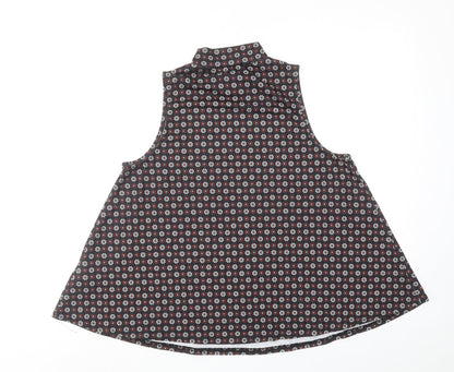 Womens UK Size 12 New Look Black Basic Blouse