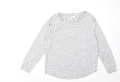 Karen Neuburger Womens Grey Polyester Pullover Sweatshirt Size S Pullover