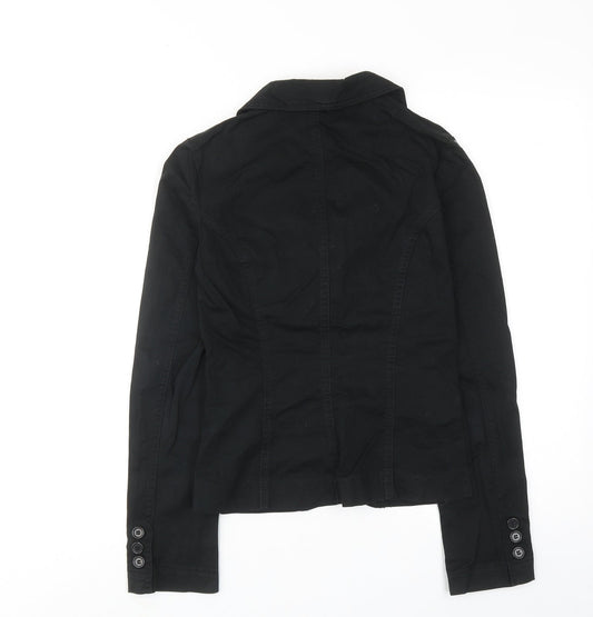 Womens UK Size 6 H&M Black Jacket