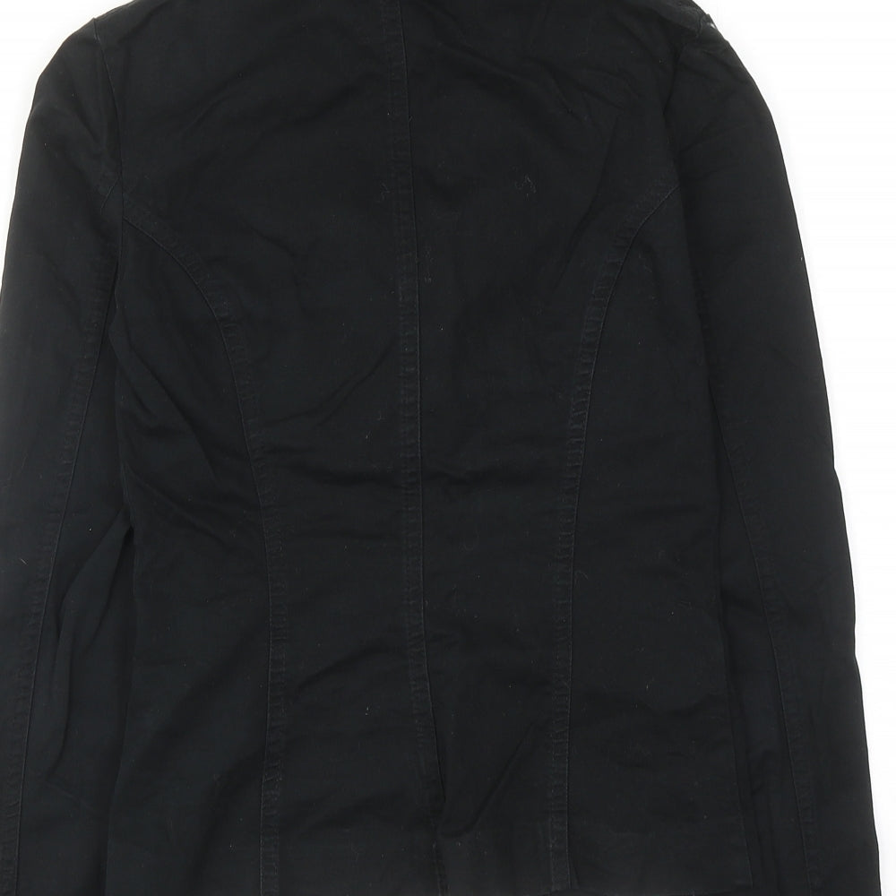 Womens UK Size 6 H&M Black Jacket