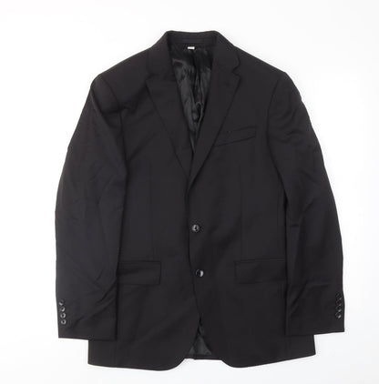 Mens UK Size 38 Marks and Spencer Regular Black Suit Jacket
