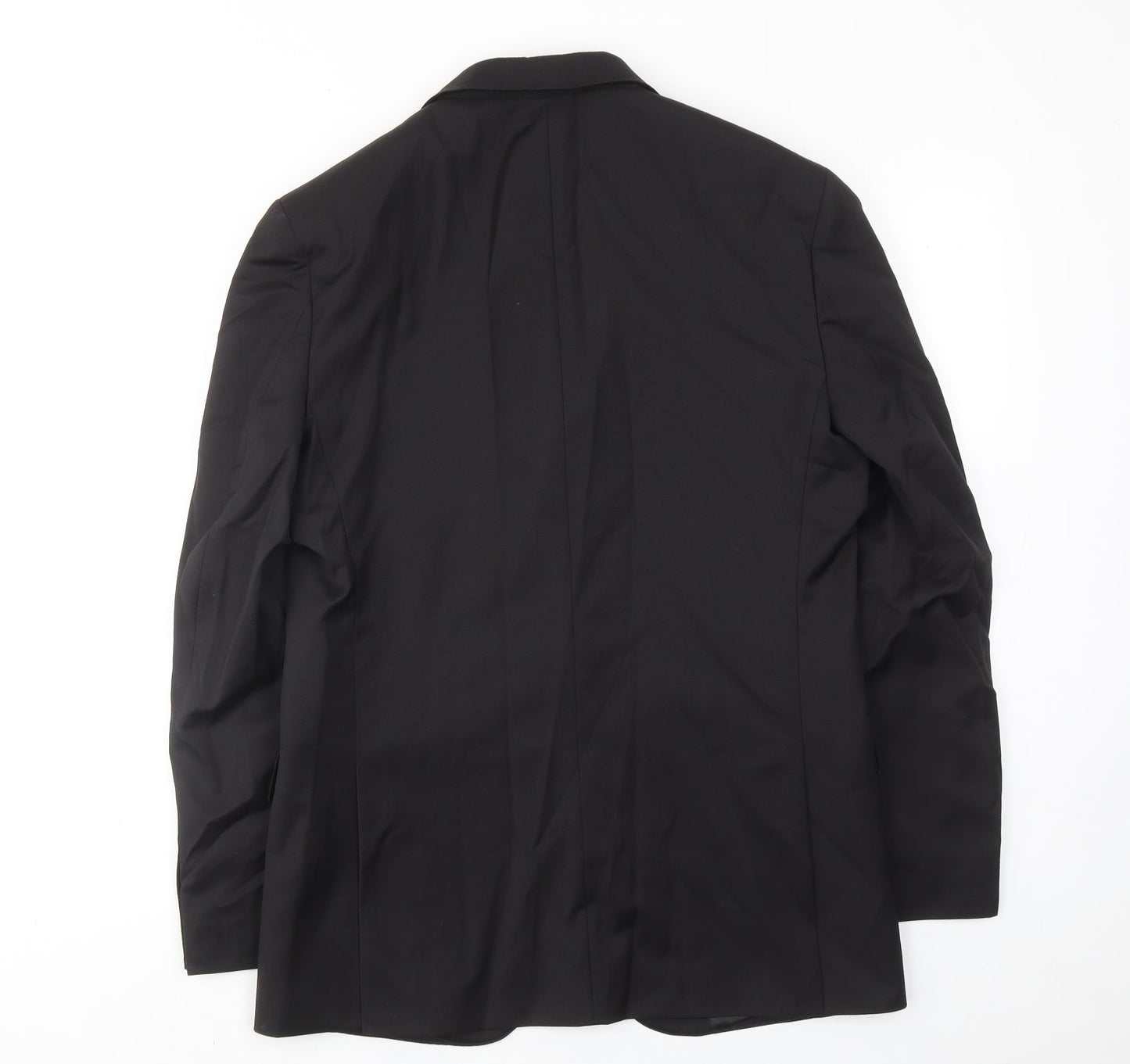Mens UK Size 38 Marks and Spencer Regular Black Suit Jacket