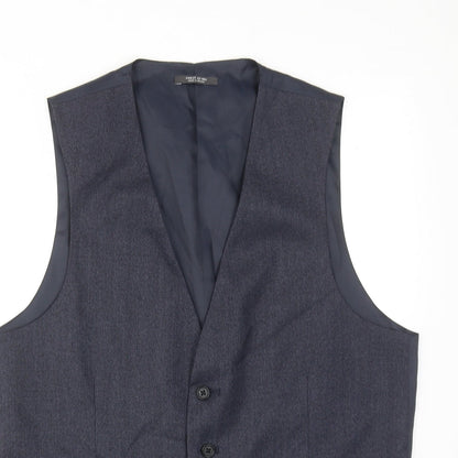 Mens UK Size 38 Marks and Spencer Regular Blue Suit Jacket